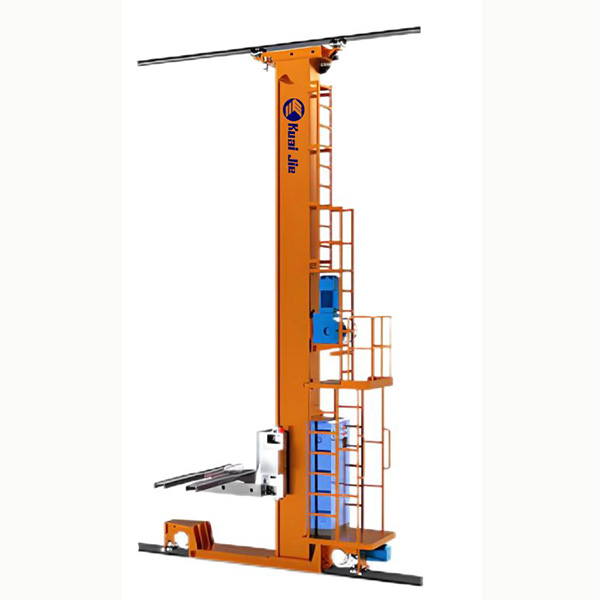 Single column stacker crane